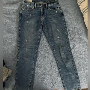 Abercrombie & Fitch Faded Blue Skinny Jeans